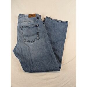 Tommy Hilfiger Men Jeans 34x32 Blue Original American Denim Straight Fit